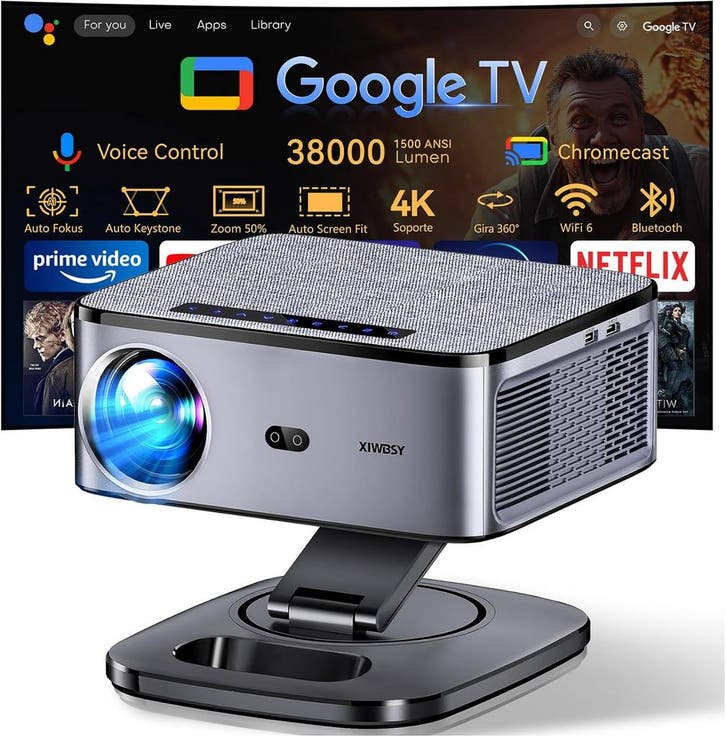 Smart 4K Beamer | 41% Knalprijs | Retour deal (projector), TV, Hi-fi & Vidéo, Projecteurs vidéo, Envoi
