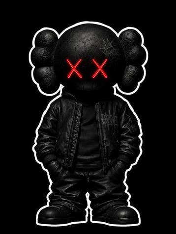 Shayer - Eyes in the Dark - XL - 60x80cm - 1/1 Limited