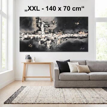 Monika Spiewak - Abstract - Oil Painting Stretched On The