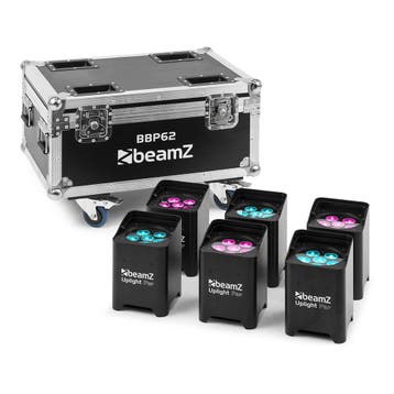 BeamZ set met 6x BBP62 uplights voor binnen en buiten in, Musique & Instruments, Lumières & Lasers, Verzenden
