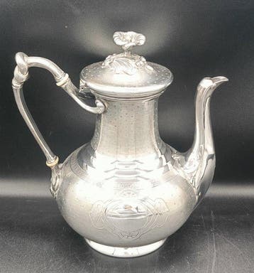 Christofle - Theepot - Verzilverd - Antica - Geen Reserve