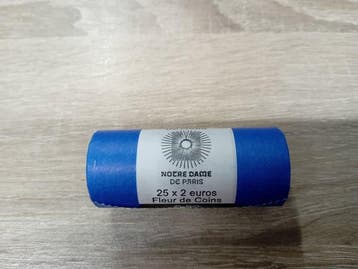 France. 2 Euro 2025 Notre Dame de Paris (25 stuks) in