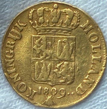 Pays-Bas, Royaume Napoléonien Louis Napoléon Bonaparte.