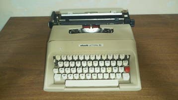 Mario Bellini - Olivetti, Lettera 35 - Lettre 35i - Machine, Antiquités & Art