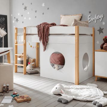 Infanskids Infanscolor Halfhoogslaper Complete Kinderkamer S