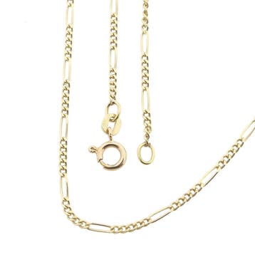 Gouden Figaro schakelketting, Ophalen of Verzenden