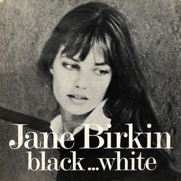 Jane Birkin - Black... White, Verzenden