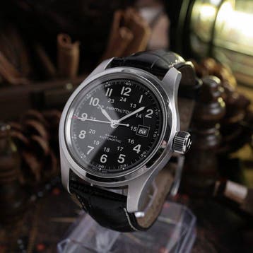 Hamilton - Khaki Automatic - Zonder minimumprijs - H706050 -, Nieuw