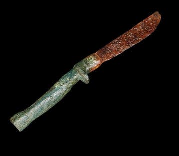 Oud-Romeins Romeins chirurgisch gereedschap - mes-skalpel -