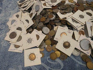 Wereld, Spanje. Collection of coins (Zonder minimumprijs)