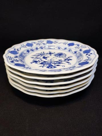 Meissen - Bord (6) - Ø 16,5 cm 6er Set, Antiek en Kunst