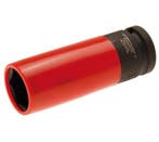 Bgs Technic 1/2 krachtdop beschermd hoes, 21 mm, Verzenden