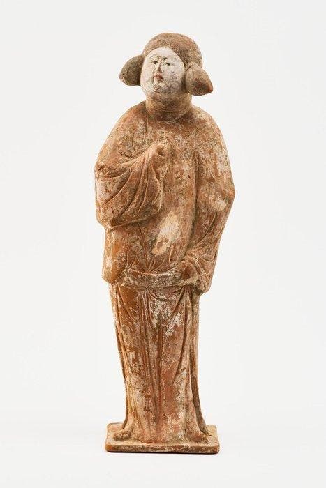 Oud Chinees, Tang-dynastie Terracotta Een uitzonderlijk, Collections, Minéraux & Fossiles