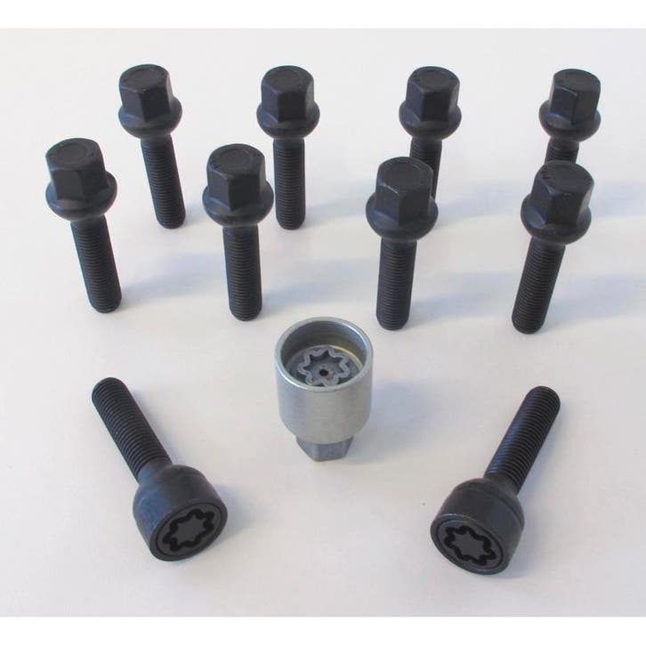 H&R Wielboutenset bolkonisch R12 M12x1.50 - Lengte 40mm - Zw, Autos : Pièces & Accessoires, Suspension & Châssis, Envoi