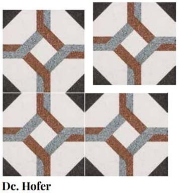 Hofer 22.3x22.3 Decor / Design Tegel ( Keramisch ) /, Doe-het-zelf en Bouw, Tegels, Ophalen of Verzenden, Nieuw