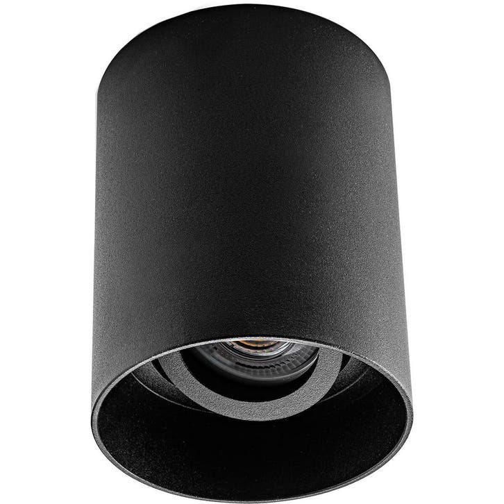 Pragmi Luxina Pro Opbouwspot GU10 - Mat Zwart, Aluminium, Ka, Maison & Meubles, Lampes | Autre, Envoi