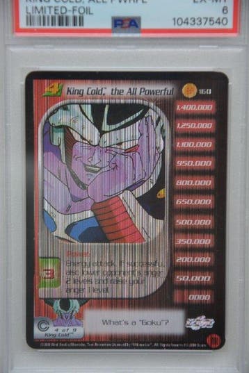 Score Entertainment - 1 Graded card - Dragon Ball Z - King