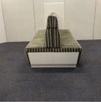 Lande dubbel-zits bezoekersbank / ontvangstbank, (bxd), Gebruikt, Bureau