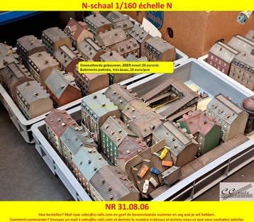 Matériel échelle N 1/160 locomotives, wagons, coffrets, ..., Ophalen of Verzenden