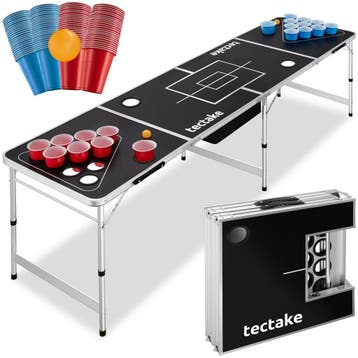 Aluminium bierpongtafel Beer Ball Blitz met koelvak, Verzenden, Nieuw
