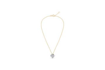 Halsketting - 14 karaat Geel goud - 3.03ct. tw. Diamant, Nieuw
