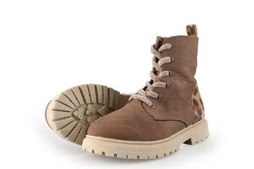 Milo & Mila Boots Meisjes in maat 35 Cognac, Verzenden, Schoenen