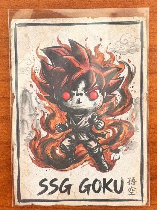 Funko - Funko Pop - Dragon Ball - SSG Goku #827 - Limited, Antiek en Kunst, Antiek | Speelgoed