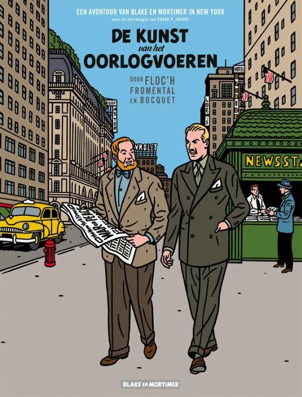 De kunst van het oorlogvoeren / De avonturen van Blake en, Livres, BD, Envoi
