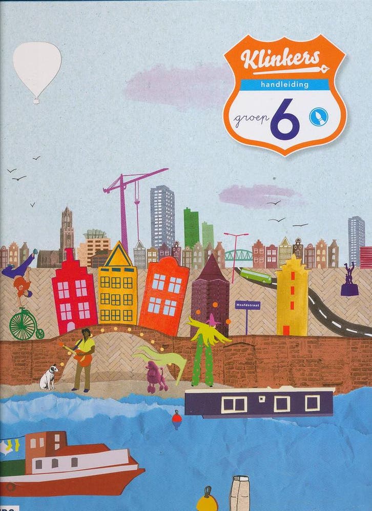 Klinkers Handleiding groep 6 in nieuwstaat, Livres, Livres scolaires, Envoi