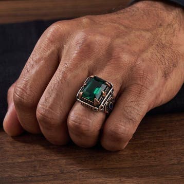 Zonder minimumprijs - Ring Zilver - Herenring