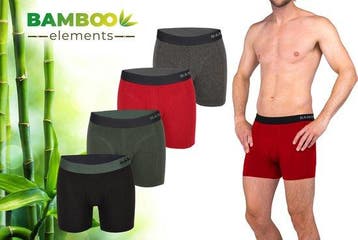 2dekans | Bamboo Elements - Boxershort Heren - Bamboe - 4, Ophalen of Verzenden