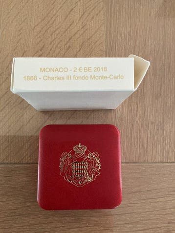 Monaco. 2 Euro 2016 Charles III Proof