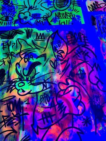 LACRISS (1990) - Tom The Quest UV NEON - XL