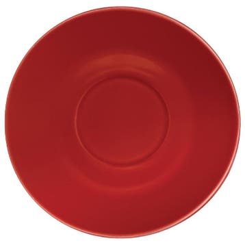 Schotels | CAFÉ | Keramiek | Rood | 12 Stuks | Ø158mm, Verzenden