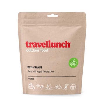 Pasta met Napoli Tomatensaus - Travellunch, Verzenden