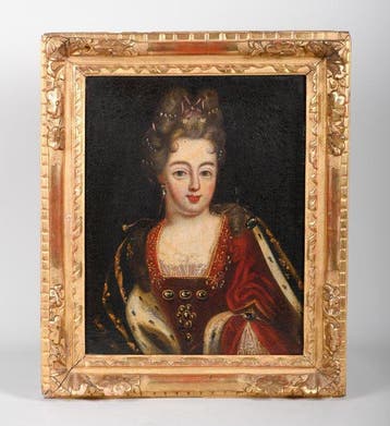 Europese school (XVIII-XIX) - Portret van een dame, Antiek en Kunst