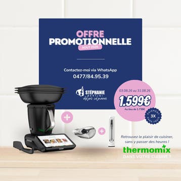 Thermomix TM7 Liège-Robot de cuisine - PROMO AOUT 2026, Verzenden