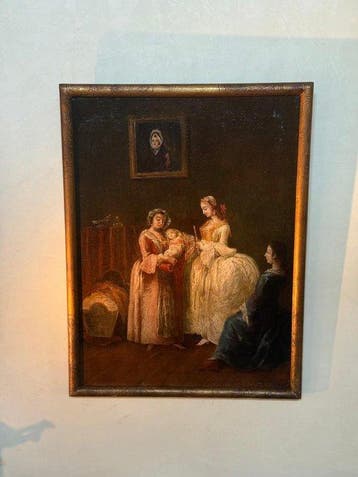 Pietro Longhi (1701-1785), Kring van - La Balia