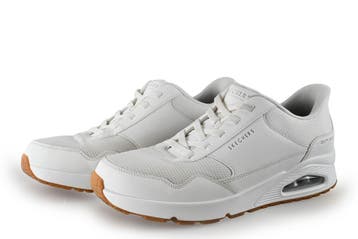 Skechers Sneakers in maat 45 Wit, Kleding | Heren, Verzenden, Wit, Zo goed als nieuw, Skechers