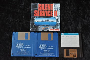 Silent Service II Game + Manual PC Game, Verzenden