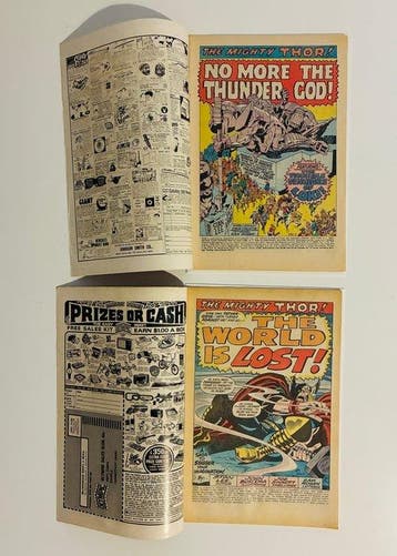 The Mighty Thor #179 #187 #189 #190 #260 - 1st app of