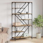 vidaXL Boekenplank Artisan Eiken 91 x 36 x 176 cm Bewerkt, Huis en Inrichting, Kasten | Boekenkasten, Verzenden, Nieuw