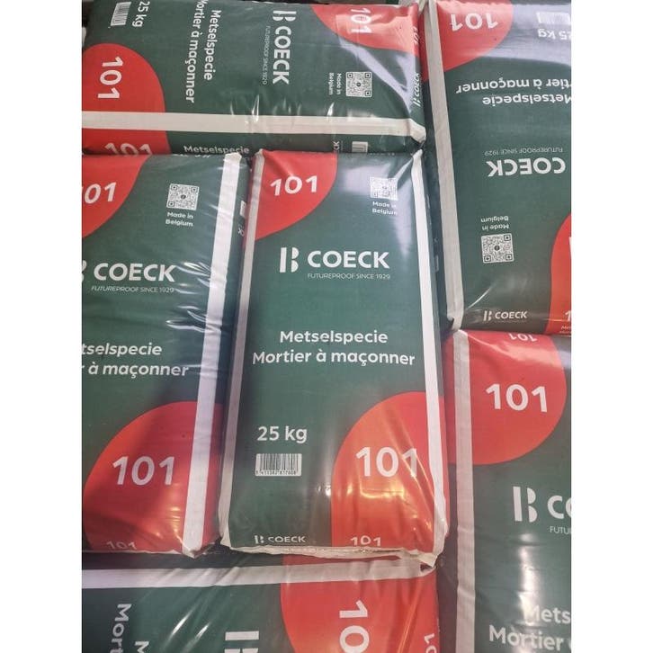 Metselspecie 25kg (0965-cpr-mm 510) - coeck voorgemende, Tuin en Terras, Grind, Keien en Split, Nieuw