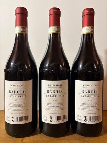 2015 Giulia Negri, La Tartufaia - Barolo - 3 Bouteilles