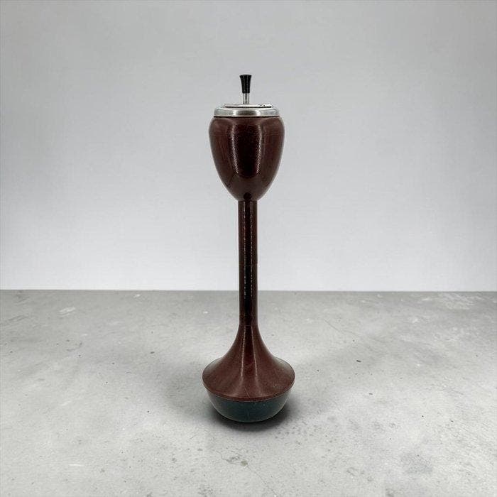 Asbak - Plastic, Staal - Ruimtevaarttijdperk, Antiek en Kunst, Kunst | Designobjecten