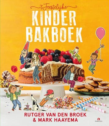 t Feestelijke kinderbakboek 9789047633136, Verzenden, Zo goed als nieuw, Rutger van den Broek
