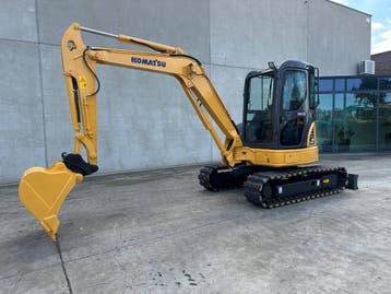 Veiling: Midigraafmachine Komatsu PC40MR-2 Diesel 2012, Ophalen