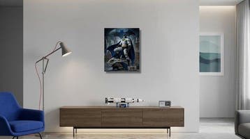 Makayhos - [Canvas] Dark Knight – Urban Shadow, Nieuw