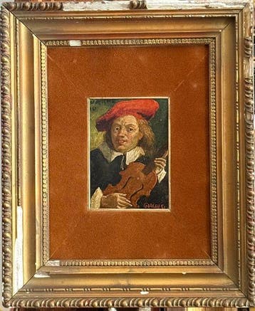 Europese school (XIX) - Suonatore di Violino