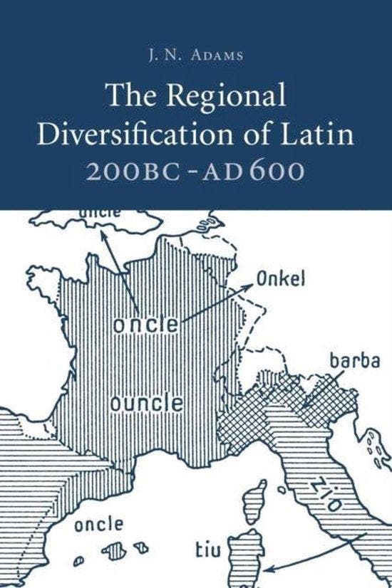 The Regional Diversification of Latin 200 BC - AD 600 Adams, Boeken, Taal | Engels, Gelezen, Verzenden